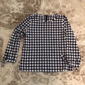 Gingham top